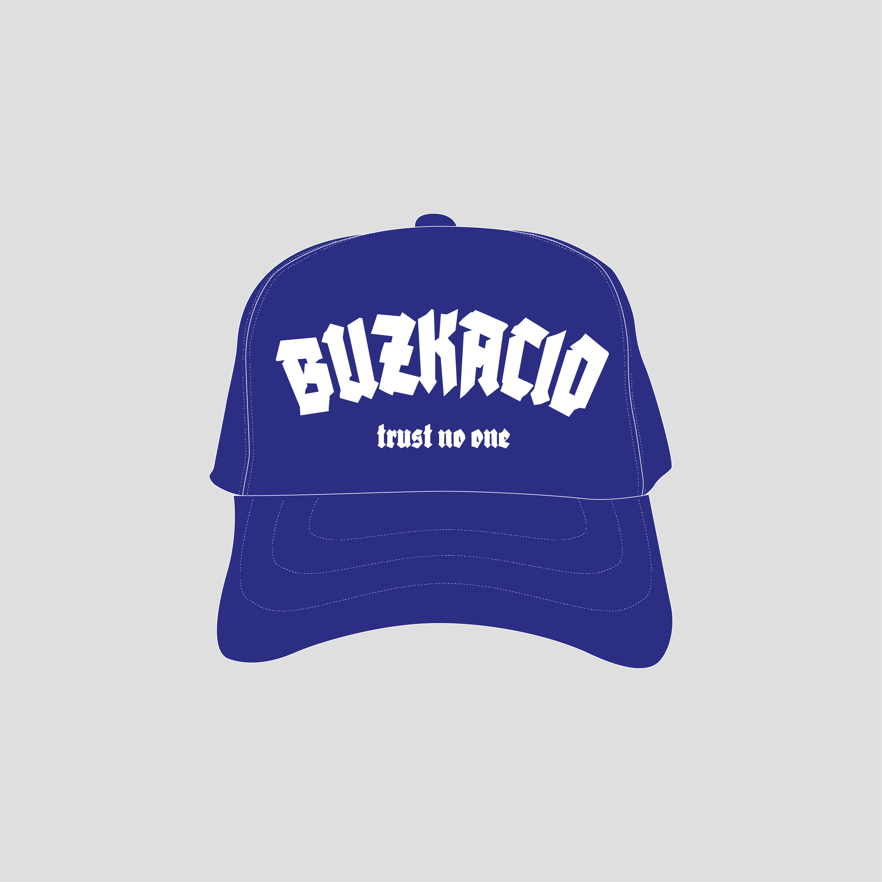 BUZKA CAP BLUE.